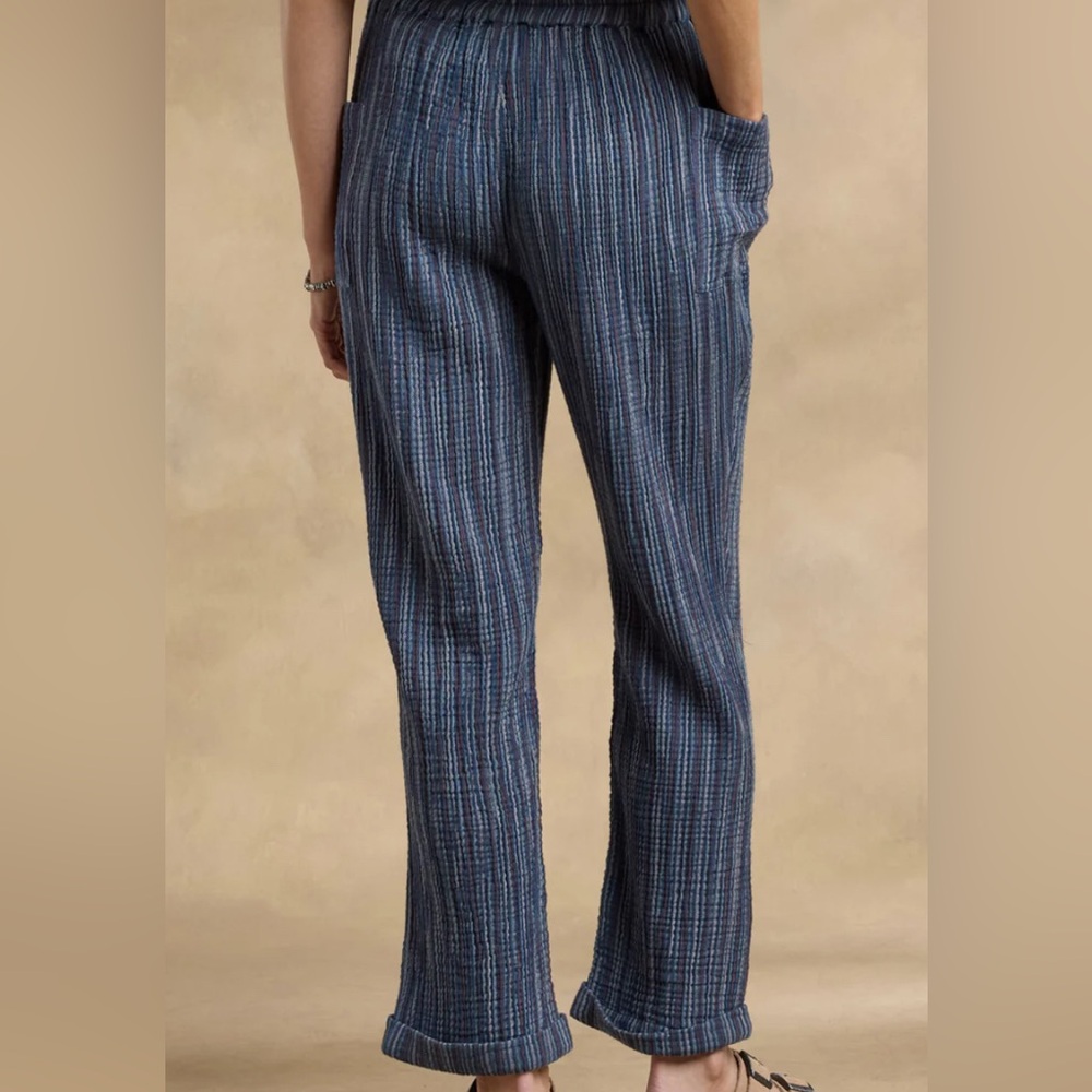 NWT Sundance Easy Breezy Campari Drawstring Pants. Size Medium. - Picture 3 of 6